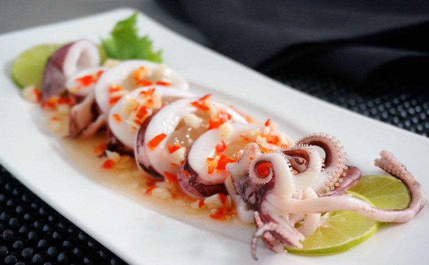 Mực – Giòn ngon, không lo béo phì