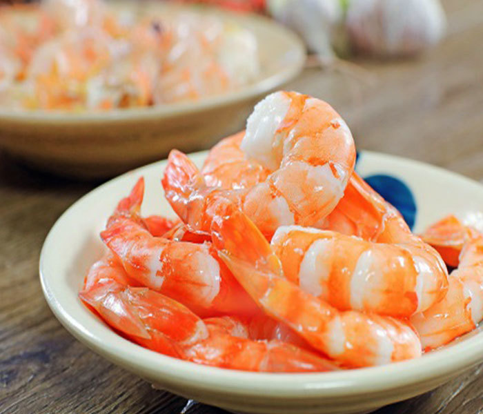 Tôm – Thực phẩm giàu Canxi, ít Calo