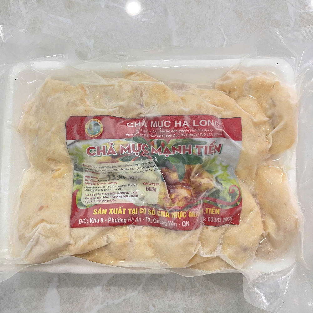 Chả Mực Giã Tay Hạ Long