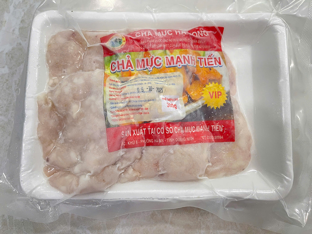 Chả Mực Giã Tay Hạ Long