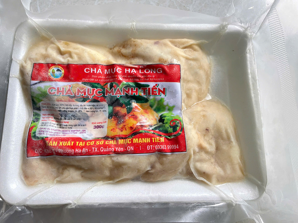 Chả Mực Giã Tay Hạ Long