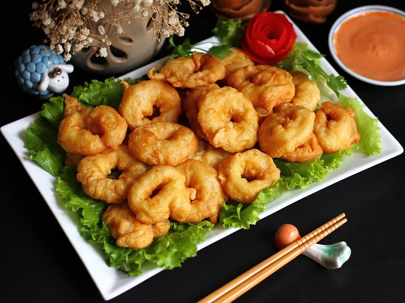 Mực nang chiên giòn