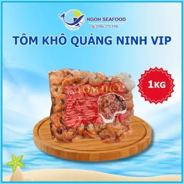 Tôm khô biển Quảng Ninh size lớn 1kg