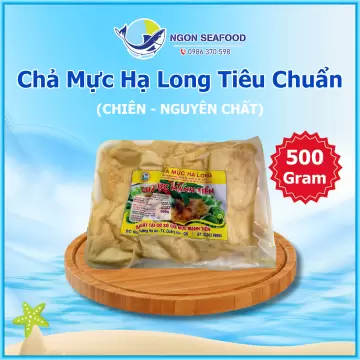 Chả Mực Nguyên Chất Giã Tay Hạ Long Tiêu Chuẩn - 500gr