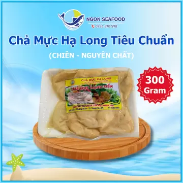 Chả Mực Nguyên Chất Giã Tay Hạ Long Tiêu Chuẩn - 300gr