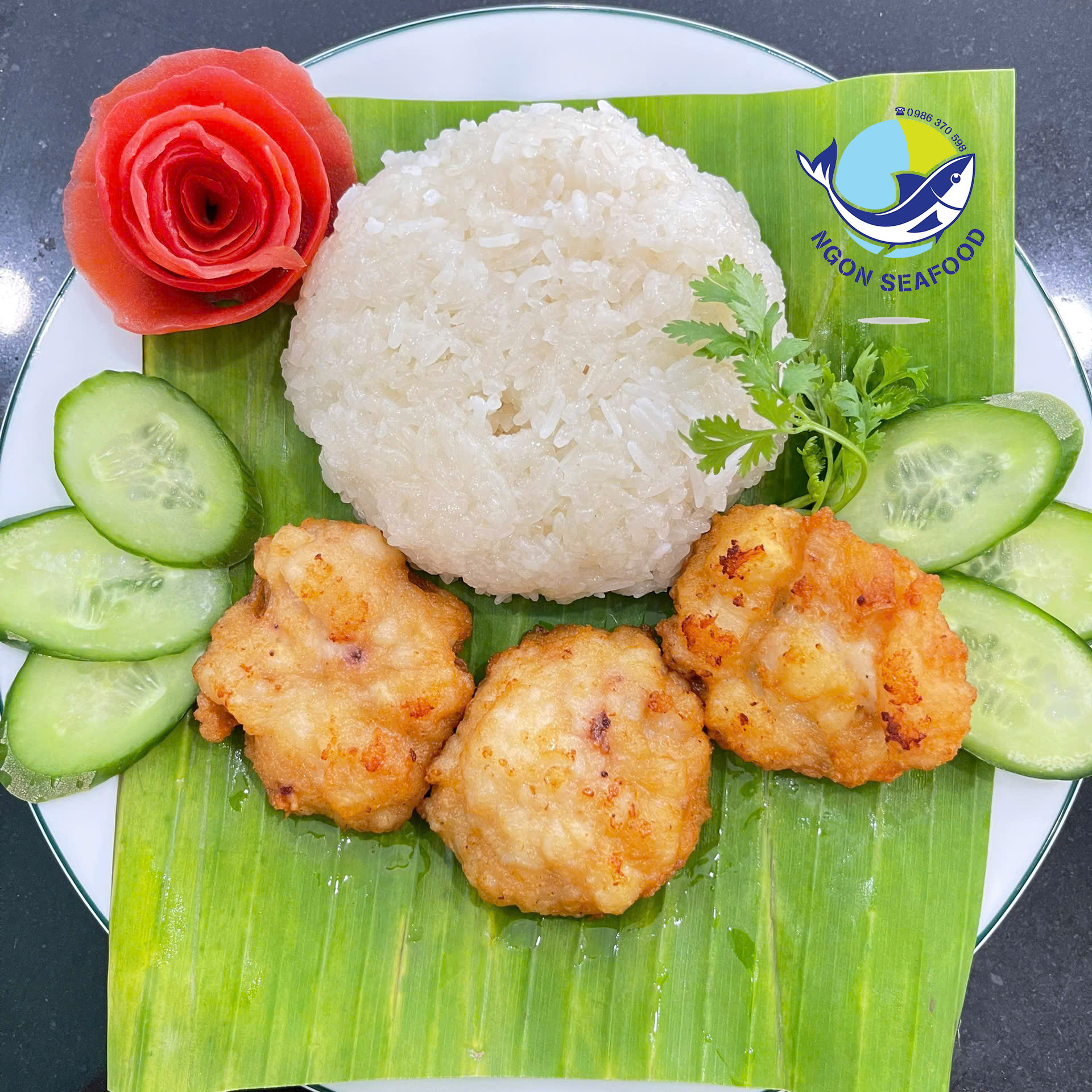 Xôi chả mực Hạ Long Xôi chả mực Hạ Long